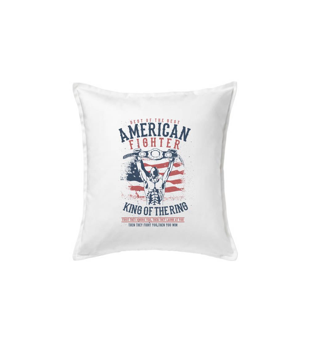 Tričká na box - American Fighter - Vankúš 50x50