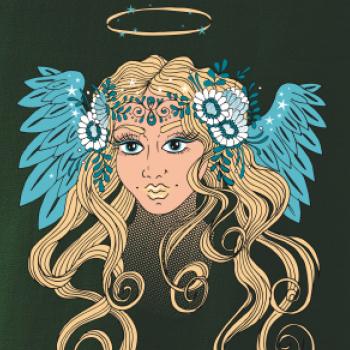 Anjel maľovaný - žena (Pecka design)