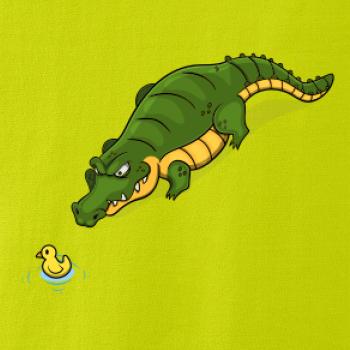 Krokodíl zelený s kačičkou