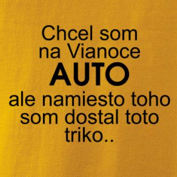 Chcel som na Vianoce auto