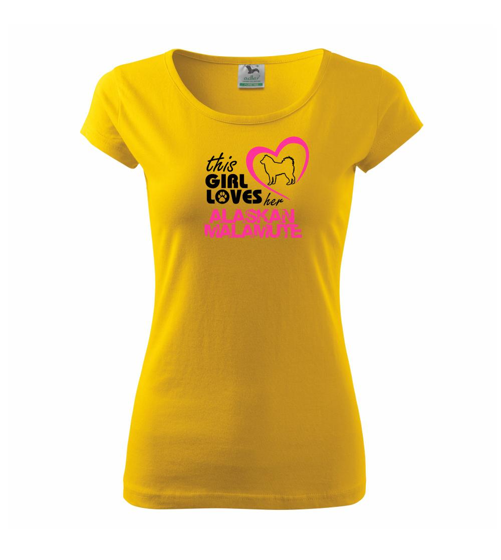 This Girl Loves her Alaskan Malamute This Girl Loves her Alaskan Malamute