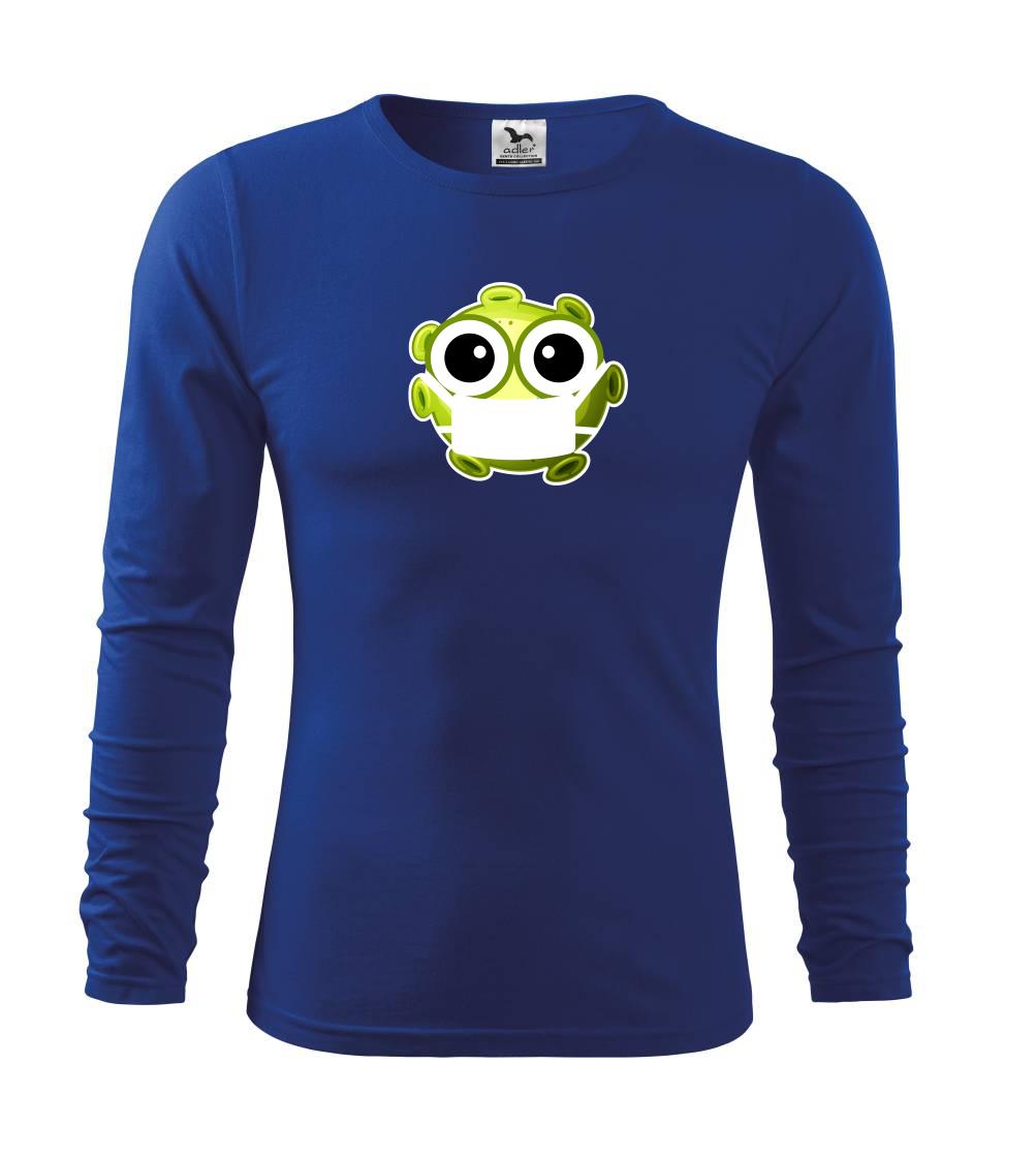 Vírus s rúškom - Tričko detské Long Sleeve