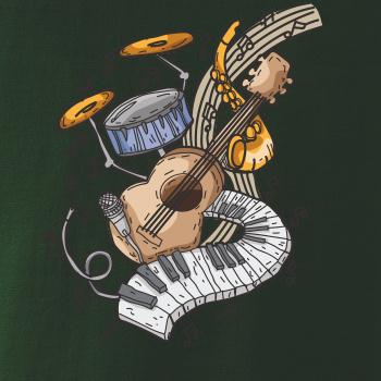 Hudobné nástroje v notách