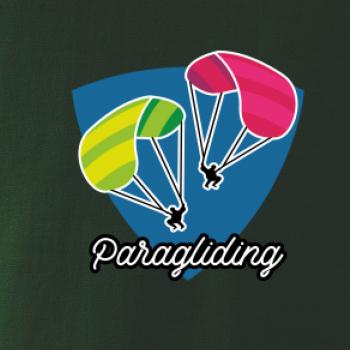 Paragliding dva padáky