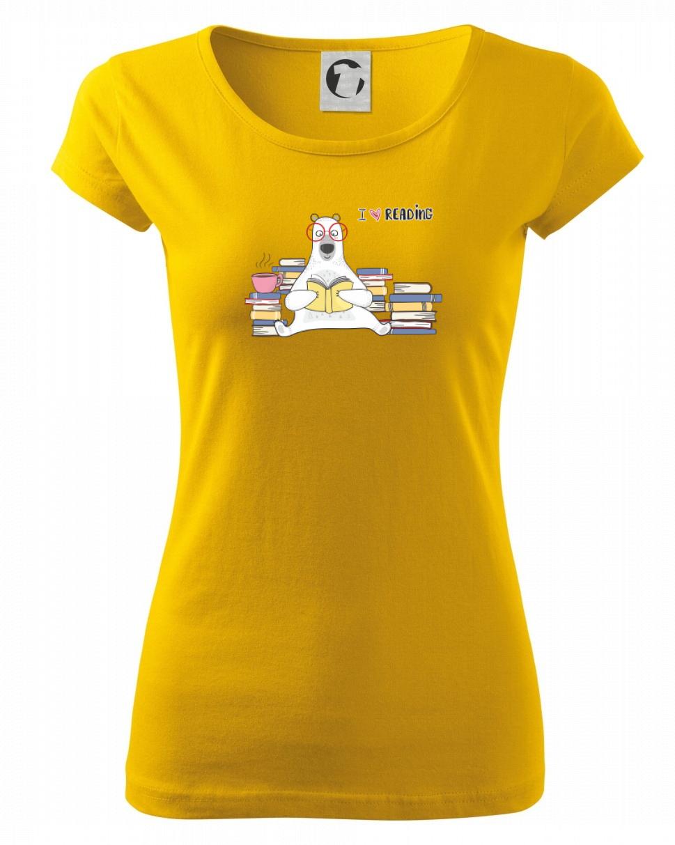 I love reading medveď I love reading medveď