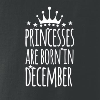 Princesses are born in December