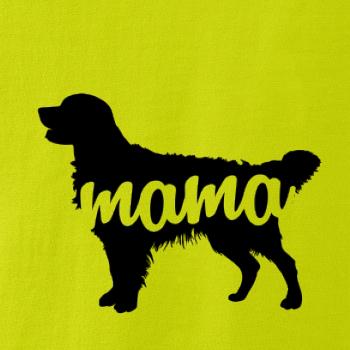 Zlatý retriever mama obrys