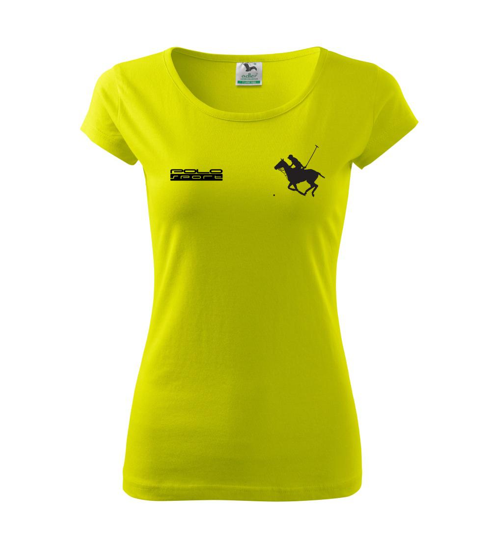 Tričká na polo - Polo sport - Dámske tričko Pure