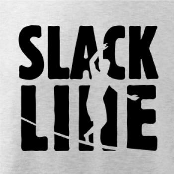 Slackline nápis