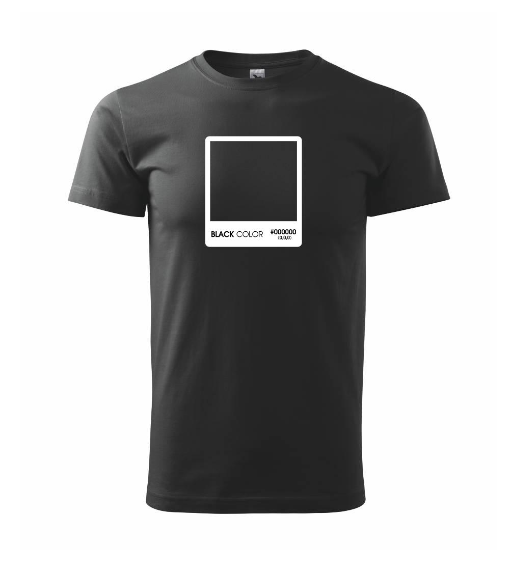 Tričká pre fotografov - RGB black - Tričko extra veľké  (5-8XL)