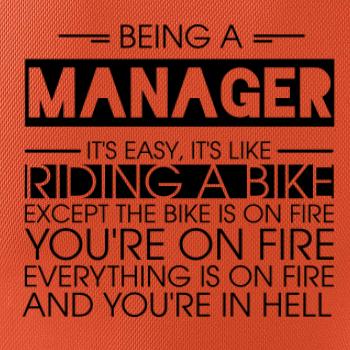 Being a manager - bike