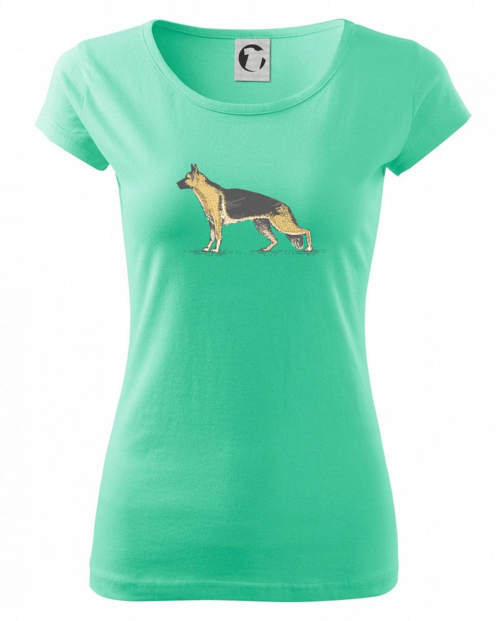 Vintage German shepherd