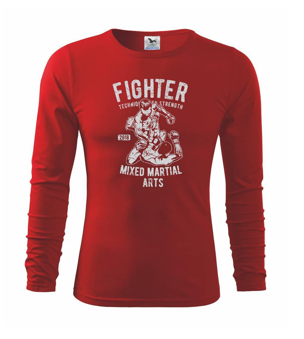 Tričká na box - Fighter - Mixed martial arts - Tričko detské Long Sleeve