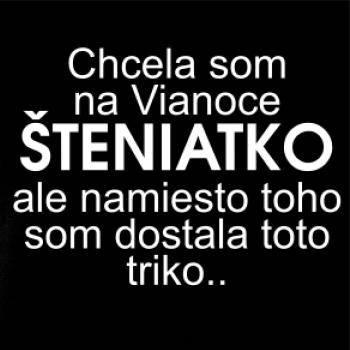 Chcela som na Vianoce šteniatko
