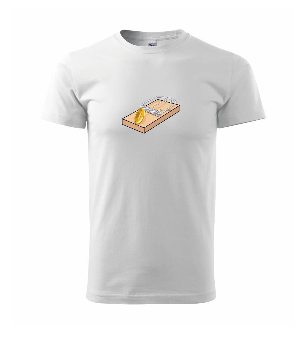 Svadobné tričká - Pasca na ženícha - Tričko extra veľké  (5-8XL)