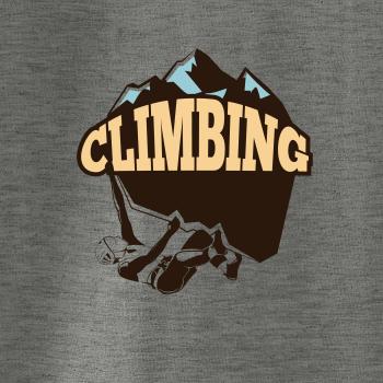 Climbing horolezec na logu