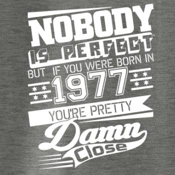 Nobody is perfect - 1977