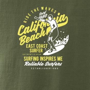 Ride The Waves in California Beach