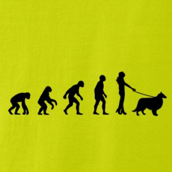 Evolúcia pes Šeltia (muž-žena)