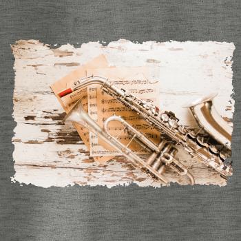 Saxofón fotka drevo