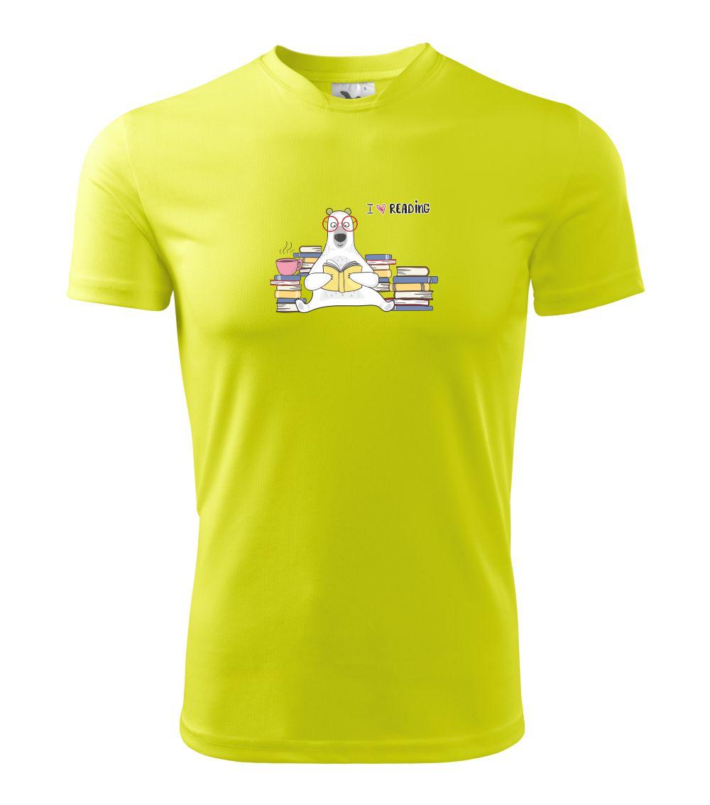 I love reading medveď I love reading medveď