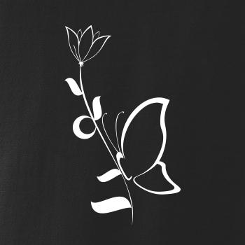 Motýľ na kytici Motýľ na kytici