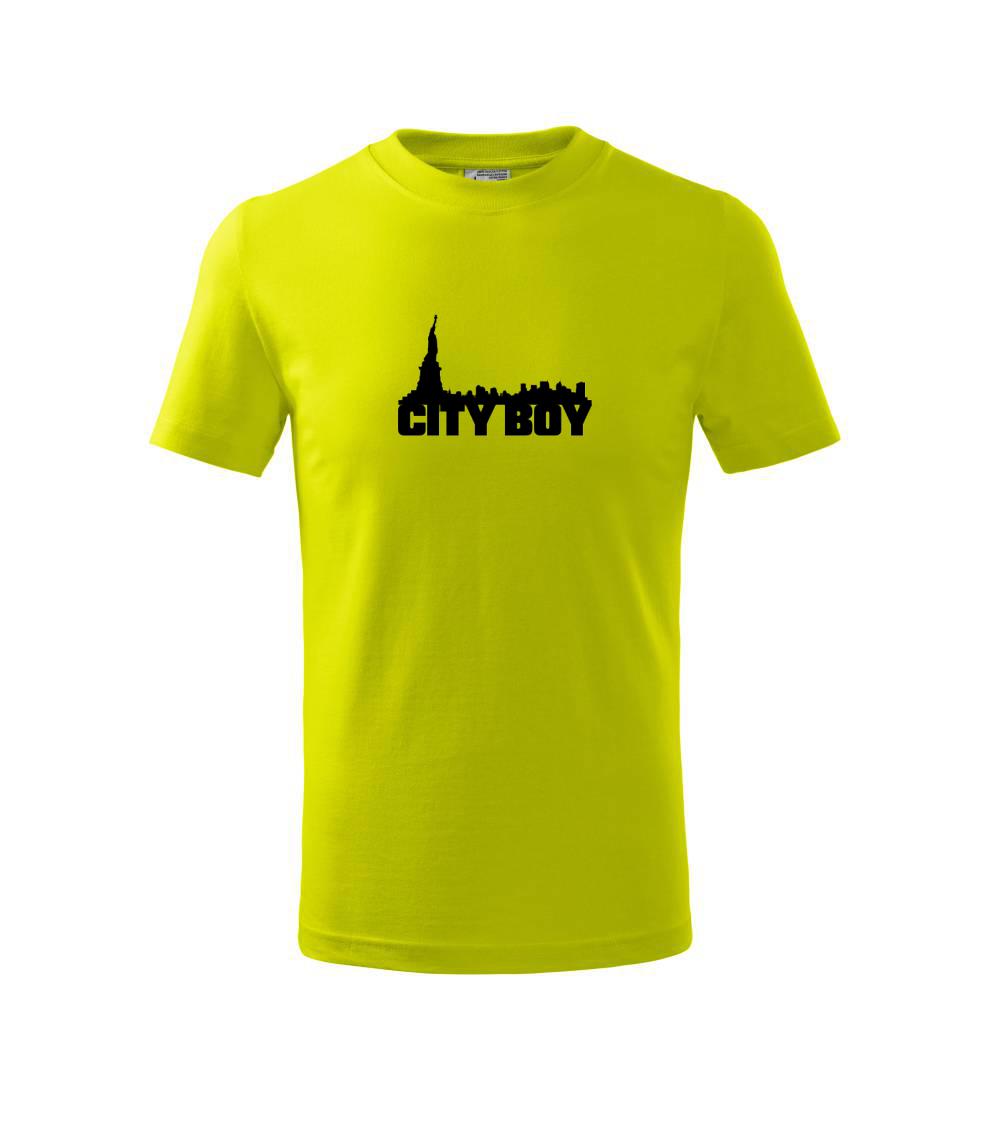 Trička pre cestovateľov - Cityboy - Tričko detské bavlnené