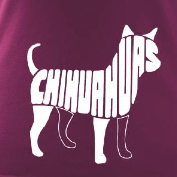 Čivava nápis