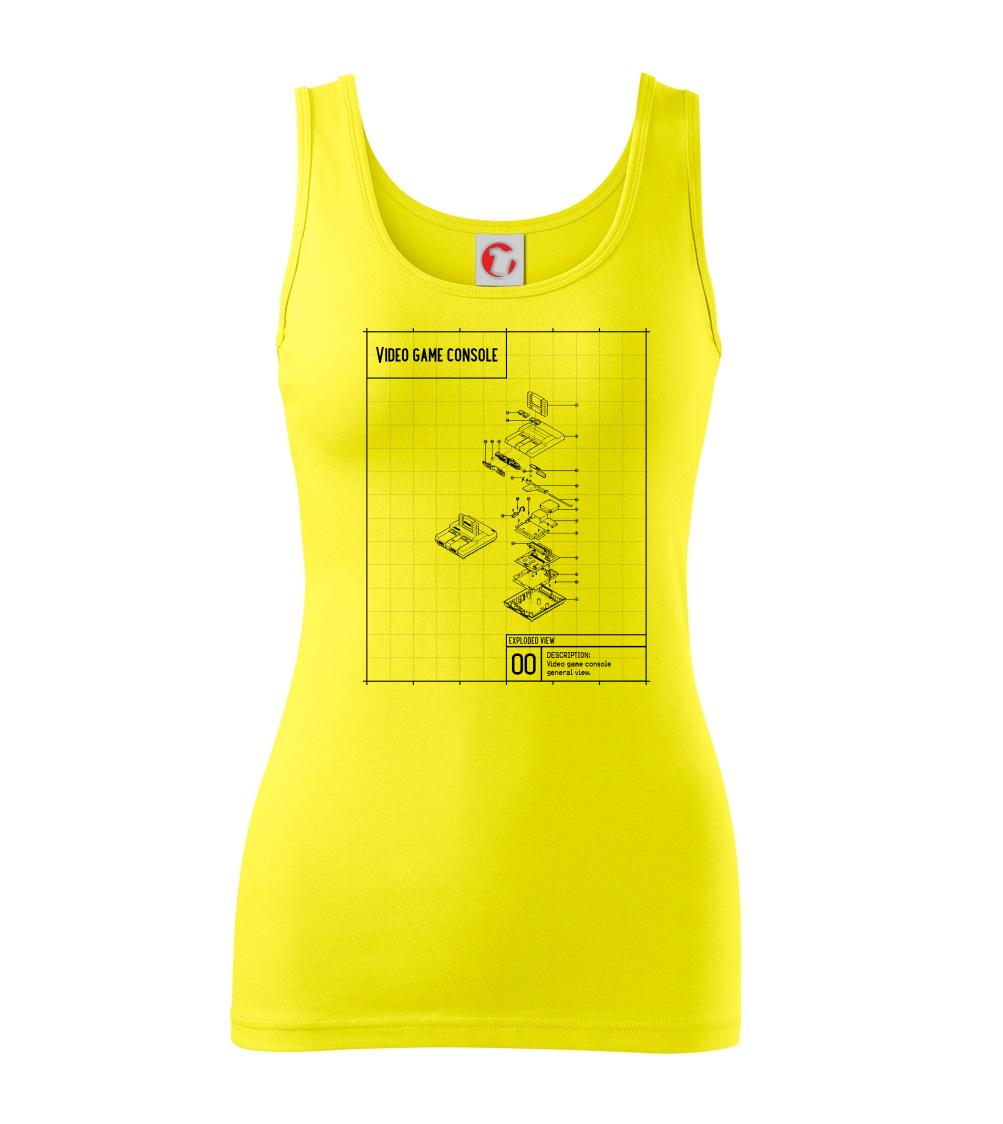 Nákres TV videohra na kazety