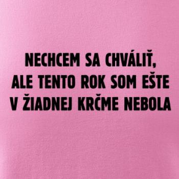 Tento rok som ešte nebol v krčme