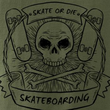 Ride or die skateboarding lebka