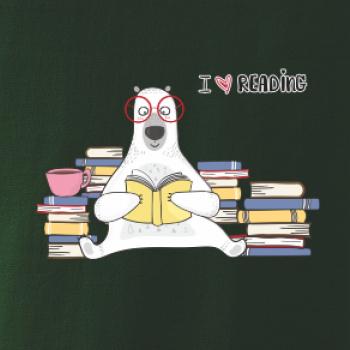 I love reading medveď I love reading medveď