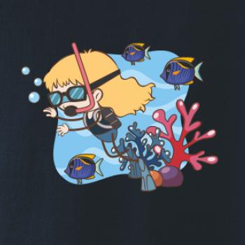 Potápač dievča Potápač dievča