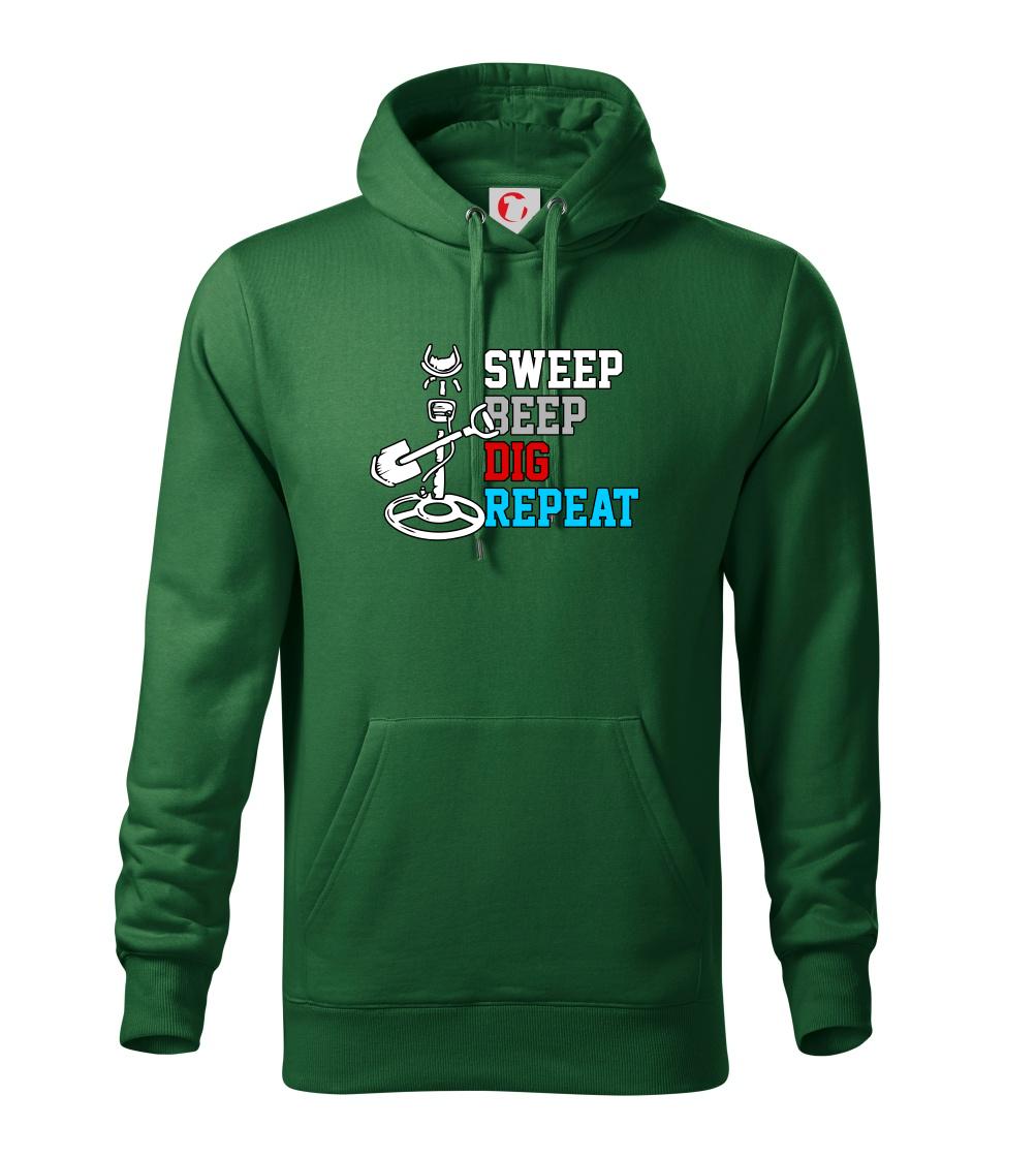 Sweep Beep Dig Repeat Sweep Beep Dig Repeat