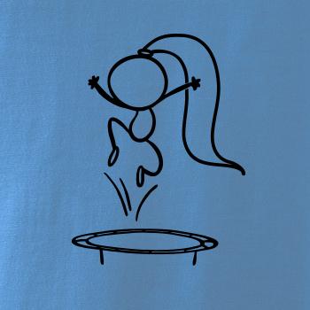 Skákajúci dievčatko Skákajúci dievčatko