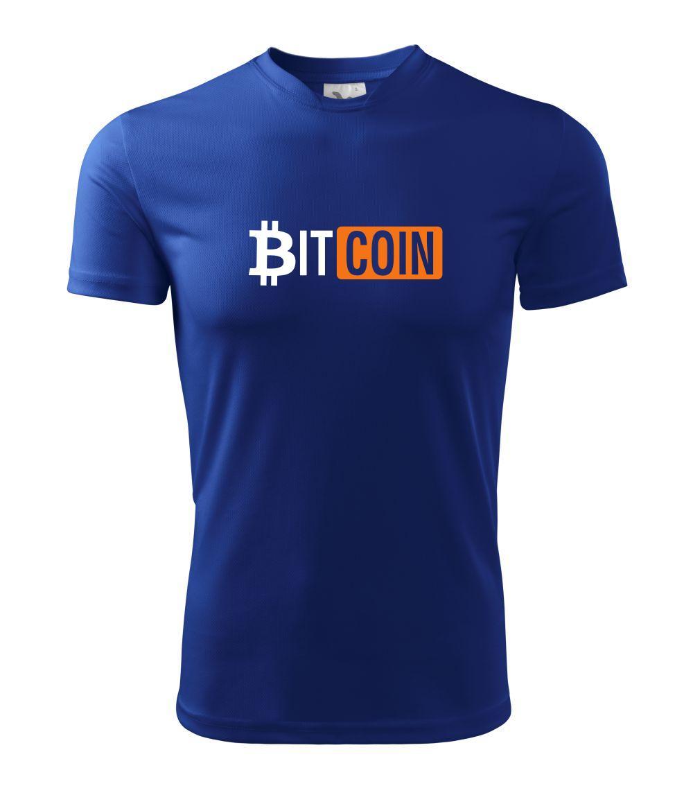 Bitcoin nápis Bitcoin nápis