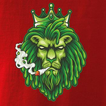 Zhulený lev zelený