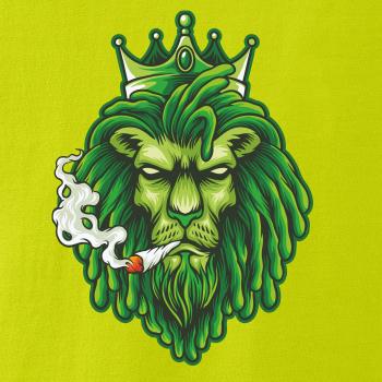 Zhulený lev zelený