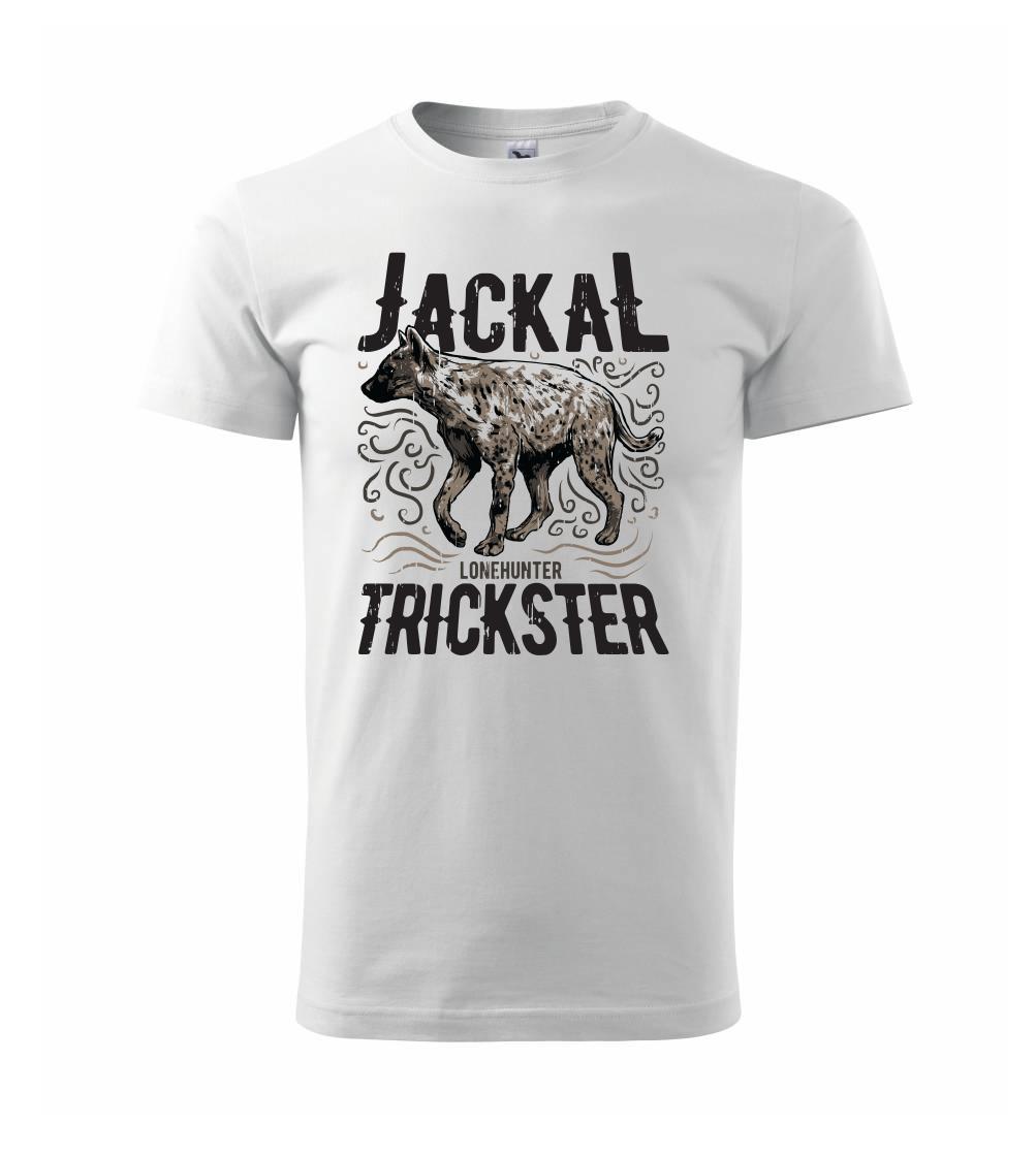 Tričká so zvieratami - Hyena jackal  trickster - Tričko extra veľké  (5-8XL)
