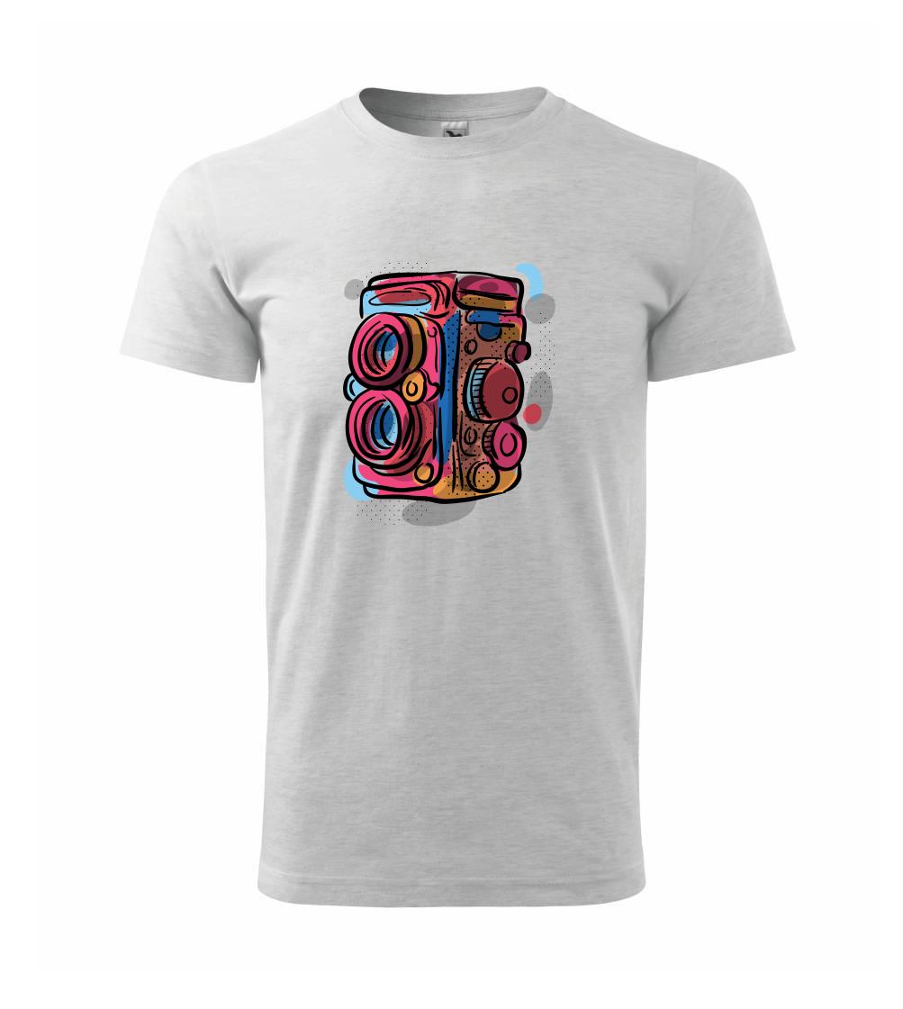 Foťák farebný - dve šošovky Foťák farebný - dve šošovky