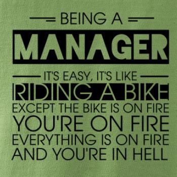 Being a manager - bike