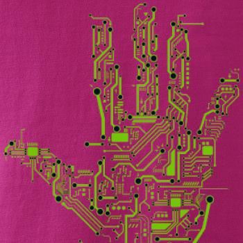 Tištěný spoj ruka