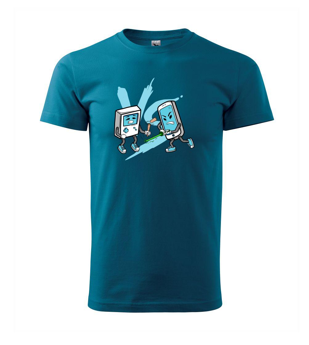 Tričká pre ajťákov - Generačné vojna - Tričko extra veľké  (5-8XL)