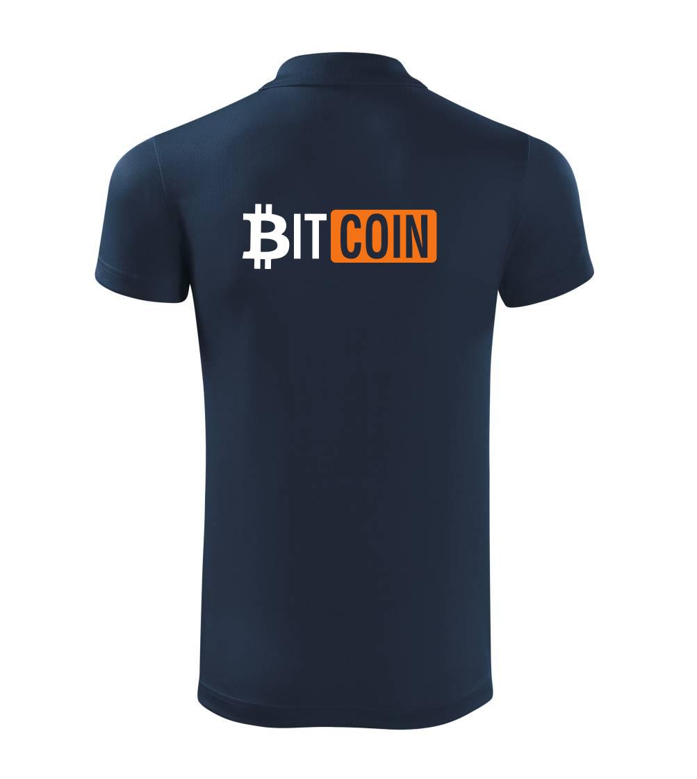 Bitcoin nápis Bitcoin nápis