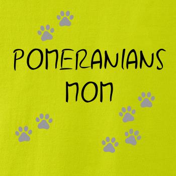 Pomerian mom (Nemecký trpasličí špic)  (Reflexné labky)