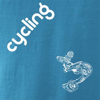 Cycling nápis šikmo