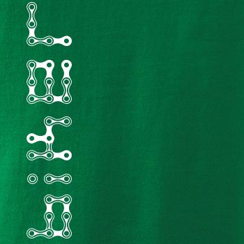 Biker nápis na výšku reťaz