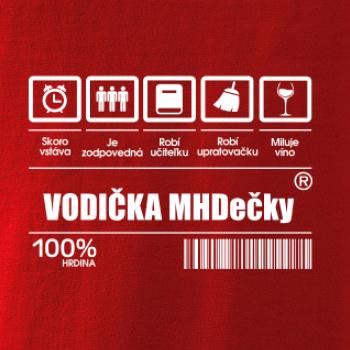 Čiarový kód - Vodič MHDečky / Vodička MHDečky