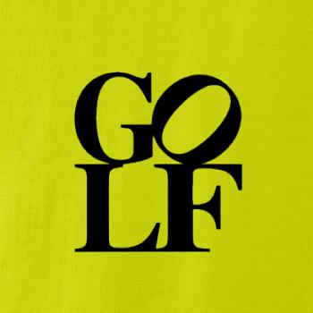 Go-lf nápis