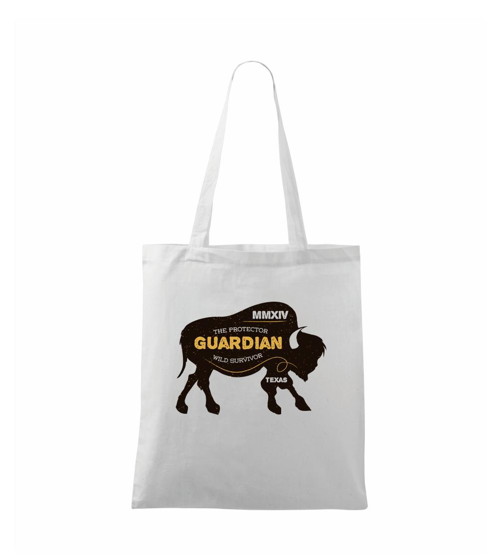 Tričká so zvieratami - Bison guardian - Taška bavlnená
